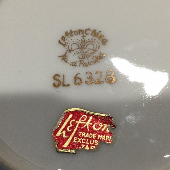 Lefton China Rose small bowl SL 6328 pattern - Picture 3 of 4